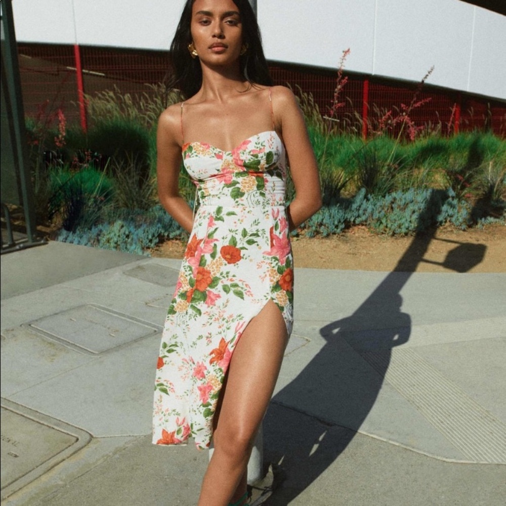 Reformation Juliette Dress in Tropique